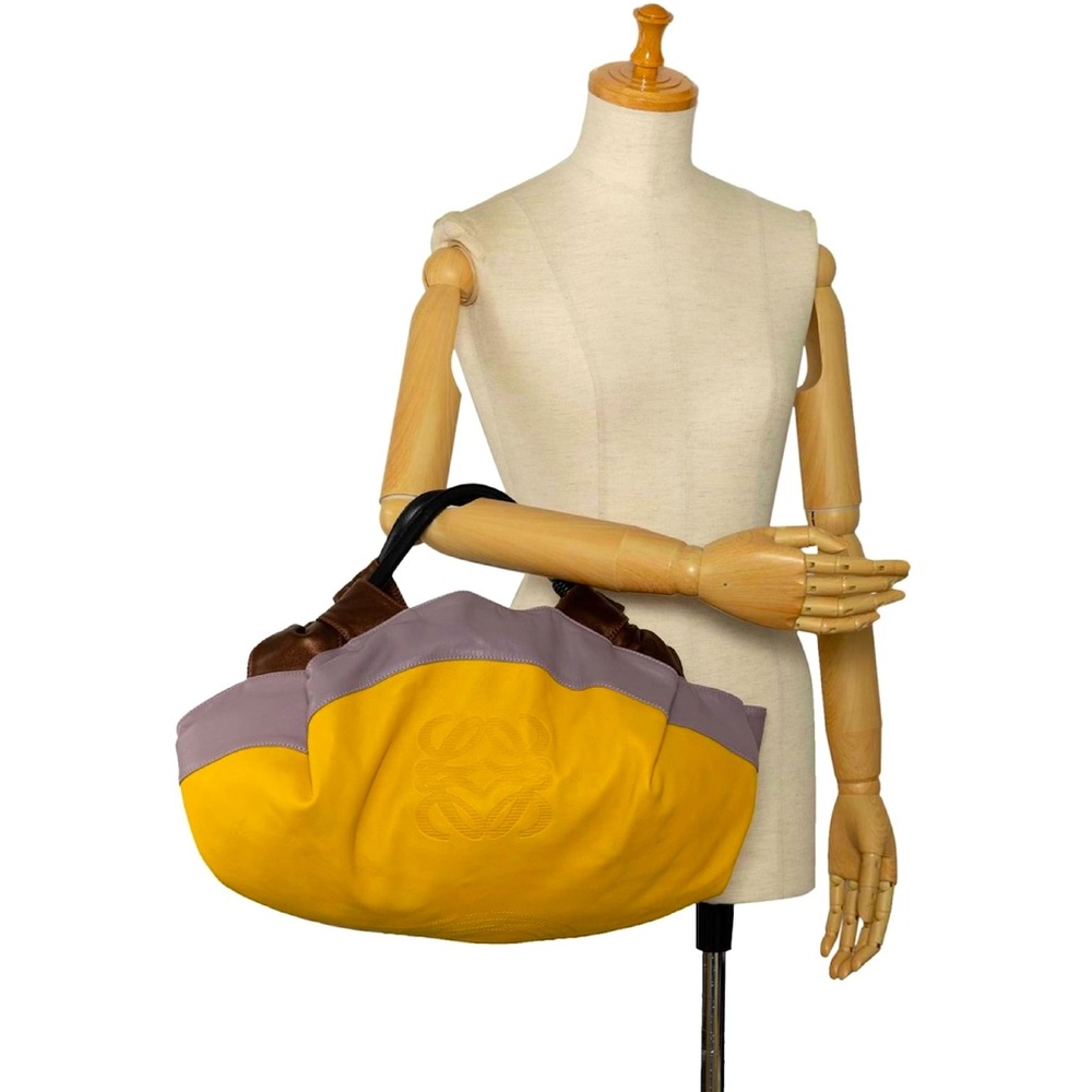 Loewe Yellow Multicolor Nappa Aire